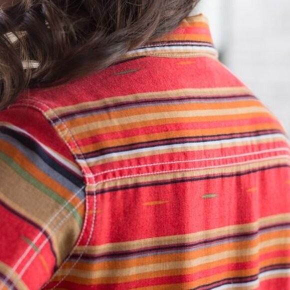 Ryan Michael Serape Womens shirt in XL M1027g - Picture 2 of 7